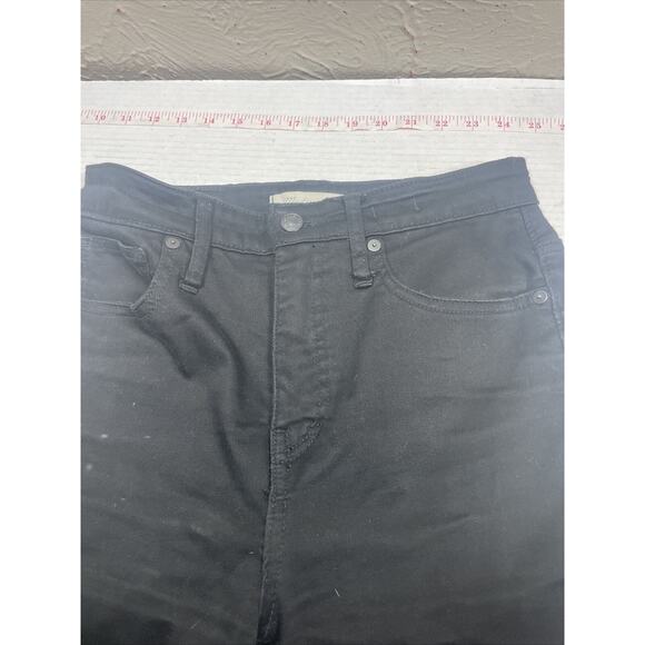 Madewell Women's Curvy High-Rise Skinny Jeans iBlack Size 28 - Picture 6 of 10